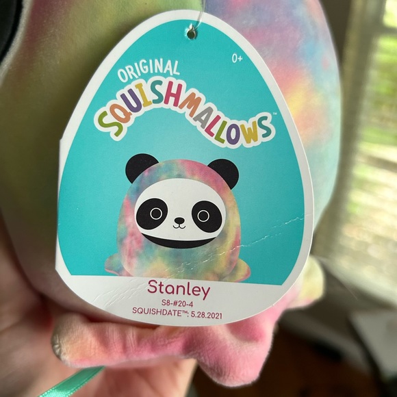 2021 Stanley the panda jellyfish squishmallow NWT 8in - Picture 2 of 5
